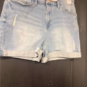 Blue Slim Straight Jeans with Classic Denim Texture